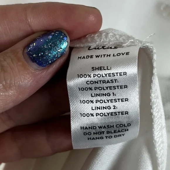 Lulu's Effortlessly Sweet White Tulle 3D Floral Tie-Strap Midi Dress - Picture 14 of 14